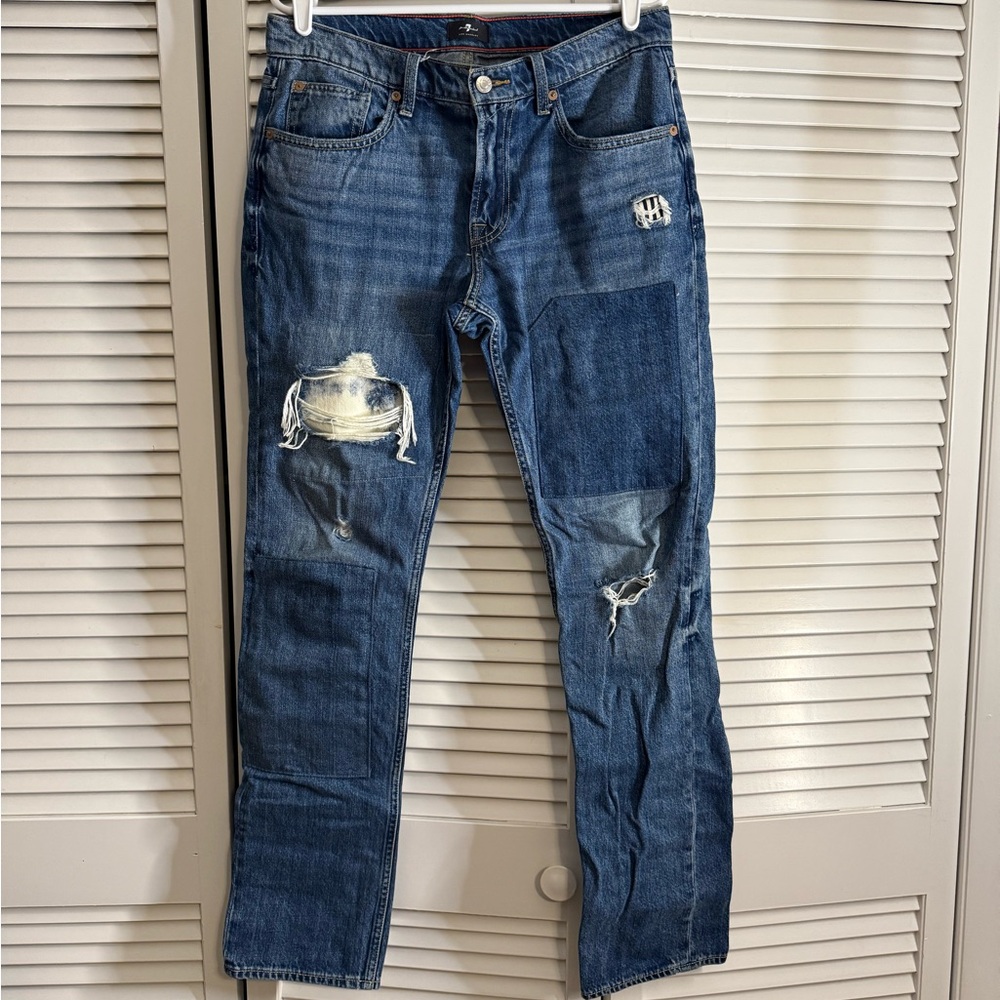 7 For All Mankind Distressed Jeans